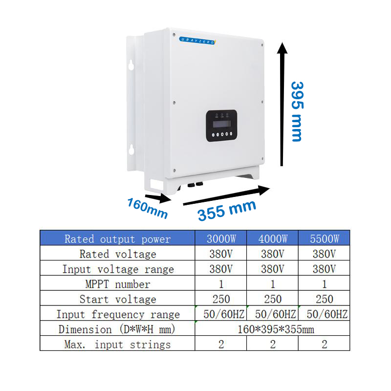 LWS3-5.5kw solar pumping inverter